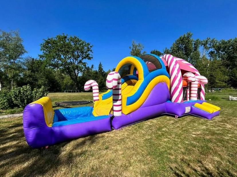 Snoepjes springkasteel, Ophalen, Zo goed als nieuw