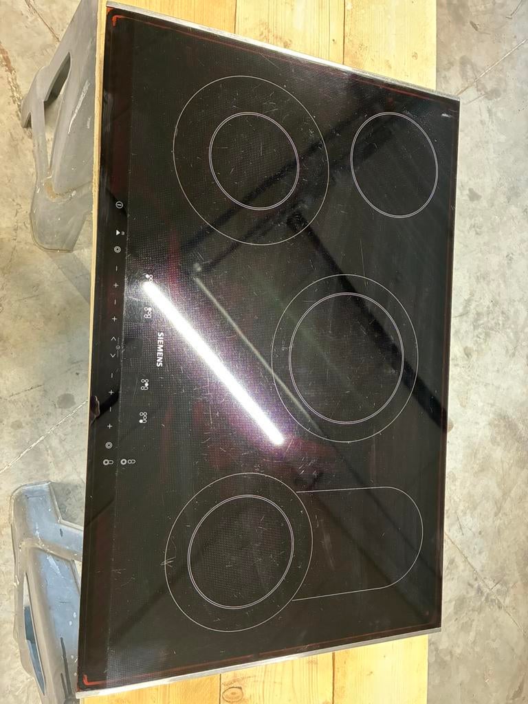 Siemens keramische kookplaat, Elektronische apparatuur, Kookplaten, Ophalen, Keramisch, Zo goed als nieuw, Inbouw