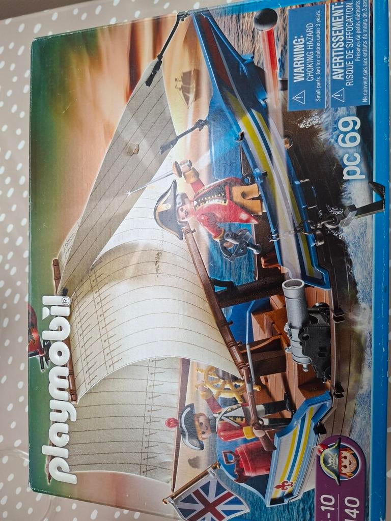 Playmobil boot, Enlèvement