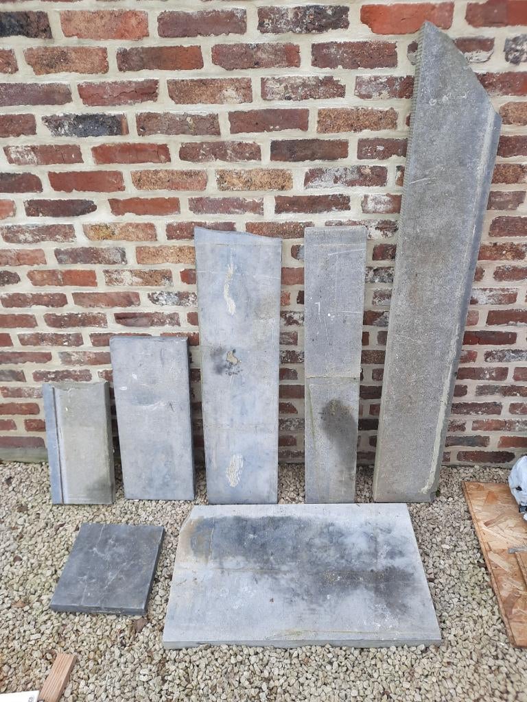 seuils en pierre bleue, Bricolage & Construction, Enlèvement, Utilisé, Autres matériaux, Autres types