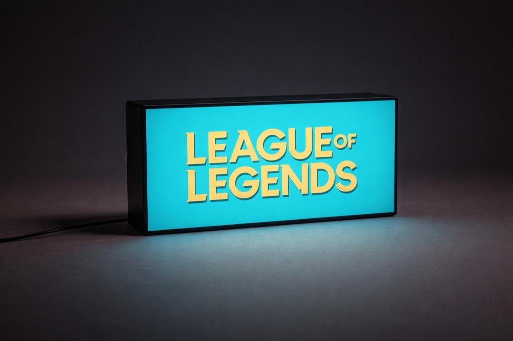 League of Legends LED lamp, Ophalen of Verzenden, Nieuw, Minder dan 30 watt, Led-lamp