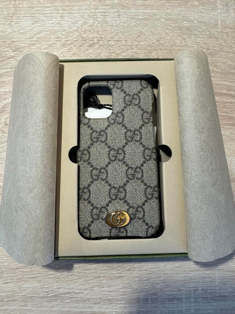 Coque iPhone 12 mini Gucci Ophidia GG, Télécoms, Enlèvement ou Envoi, IPhone 12 Mini