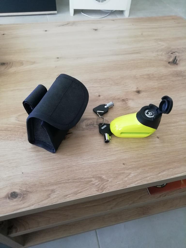 Antivol moto, Motos, Enlèvement