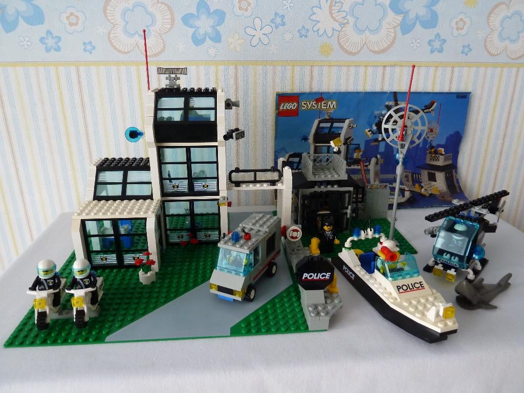 Lego Town Police 6598 Metro DP Station, Enlèvement ou Envoi, Utilisé, Ensemble complet, Lego