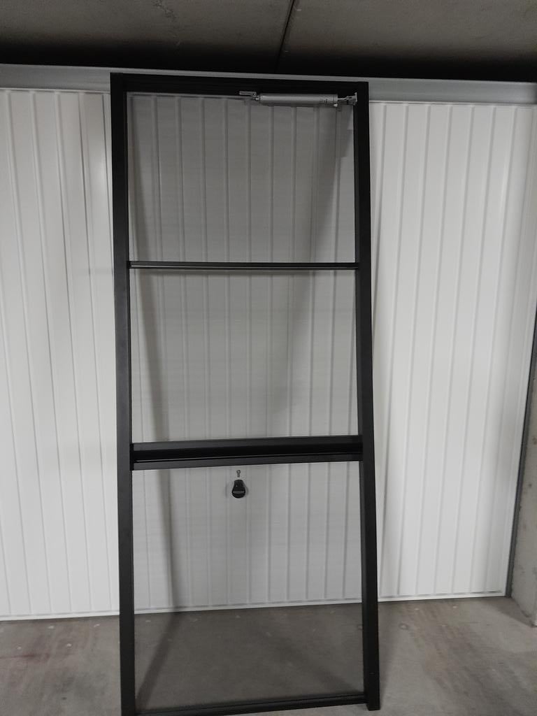 Vliegendeur, Ophalen, 80 tot 100 cm, 215 cm of meer, Hordeur