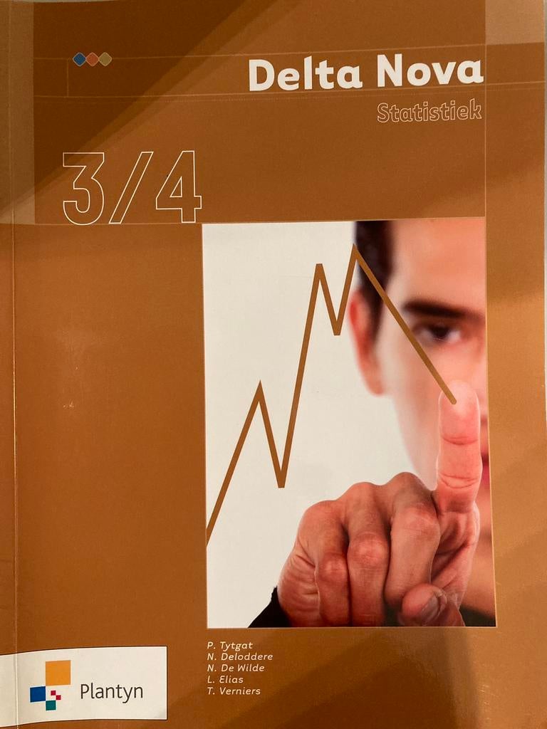 Delta nova 3/4 statistiek, Boeken, Ophalen of Verzenden, Zo goed als nieuw
