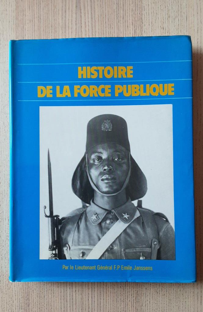 force publique congo belge katanga abl janssens, Collections, Envoi, Armée de terre, Livre ou Revue