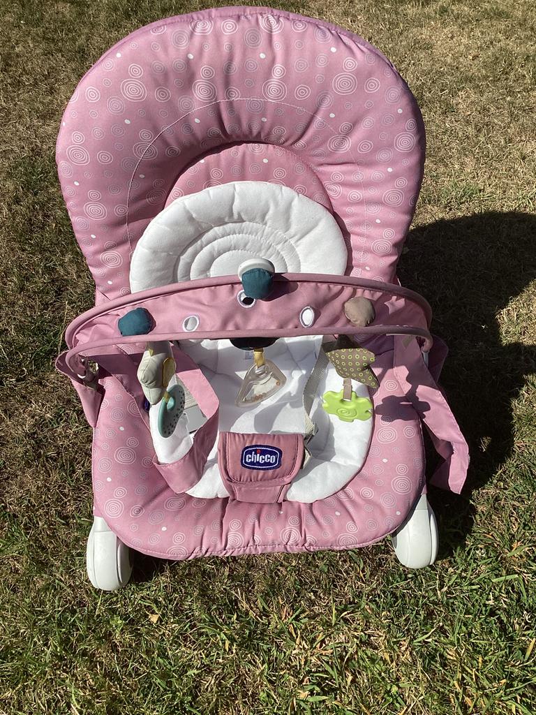 Relax Hoopla de Chicco, Enfants & Bébés, Relax bébé, Comme neuf, Chaise rebondissante, Chicco, Avec ceinture(s), Réglable, Enlèvement