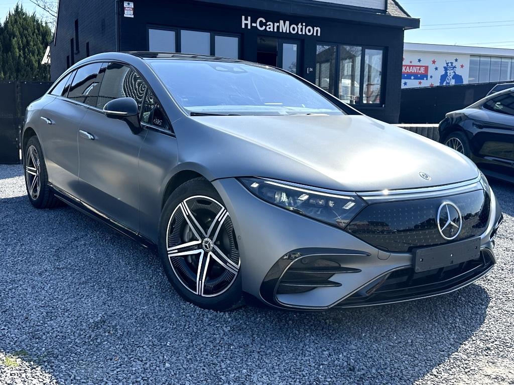 Mercedes-Benz EQS 450+ *Verkocht*Sold*Vendu*, Auto's, Mercedes-Benz, Automaat, Testrit aan huis, Euro 6, Leder