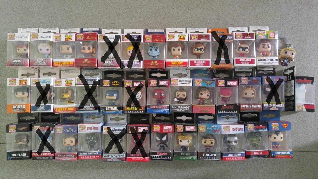 porte clé figurine funko pop, Collections, Enlèvement ou Envoi