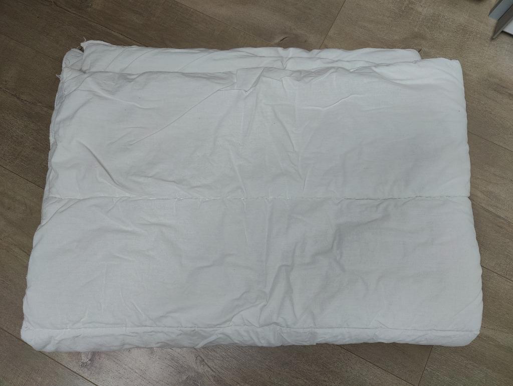 donsdeken babybed Mythos tamaris, Enlèvement, Utilisé, Blanc, Couverture ou Couette