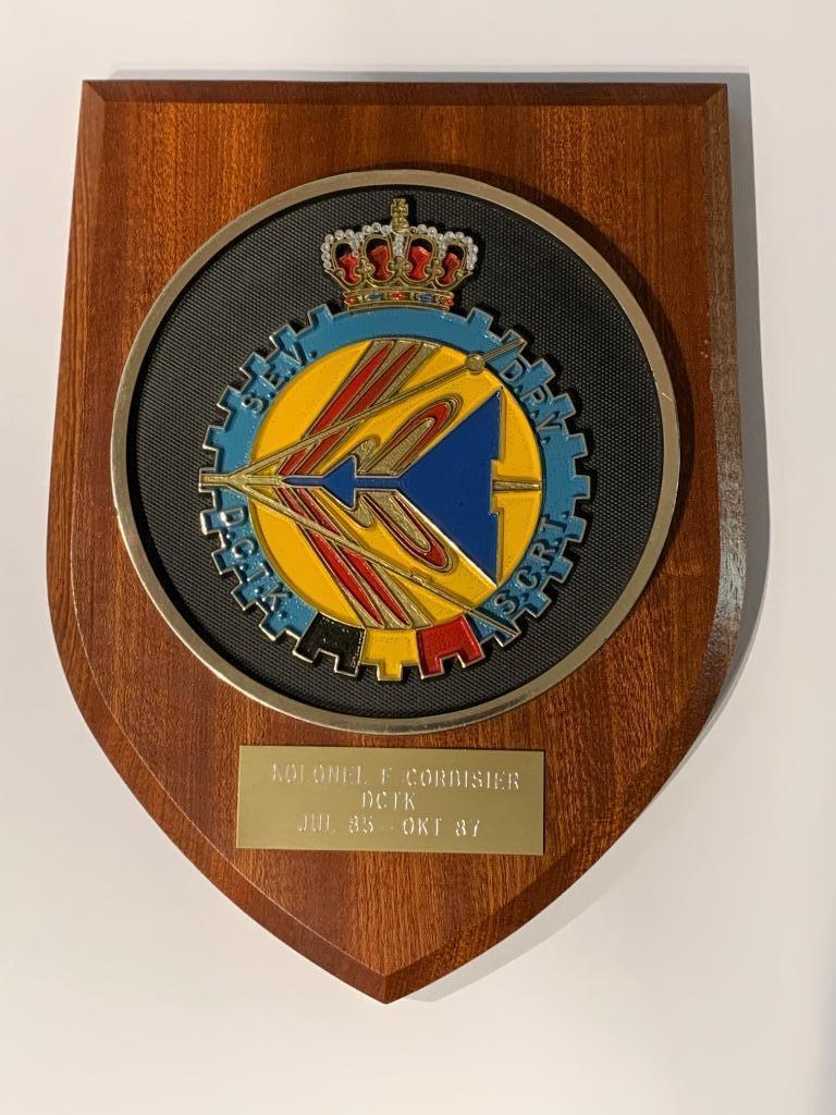 Crest Dienst Controle en Technische Keuring DCTK Luchtmacht, Envoi, Armée de l'air, Emblème ou Badge