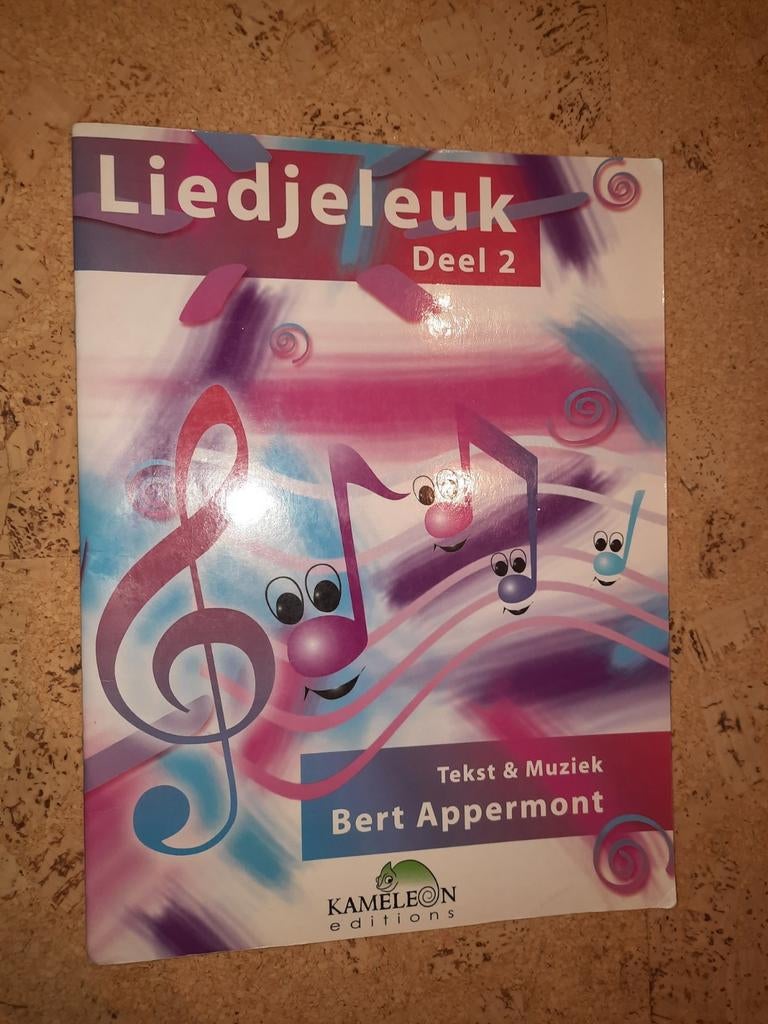 Liedjeleuk deel 2  liedje leuk muziekschool notenleer, Enlèvement ou Envoi, Appermont, Général, Comme neuf