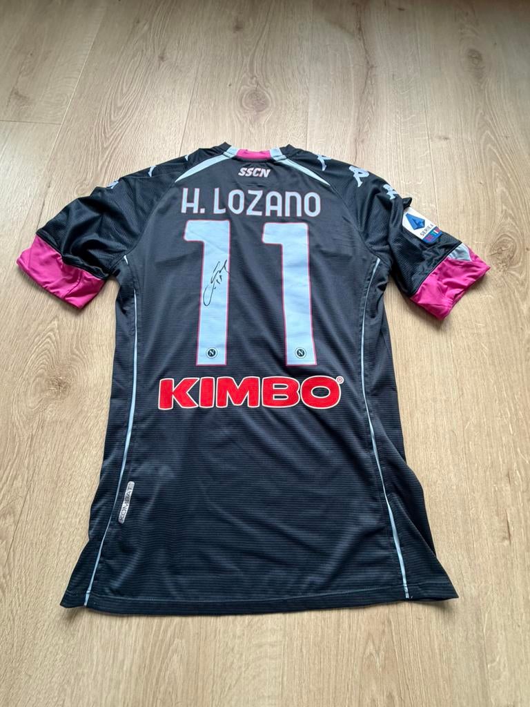 Gesigneerd shirtje van napoli (lozano), Ophalen of Verzenden, Nieuw, Shirt