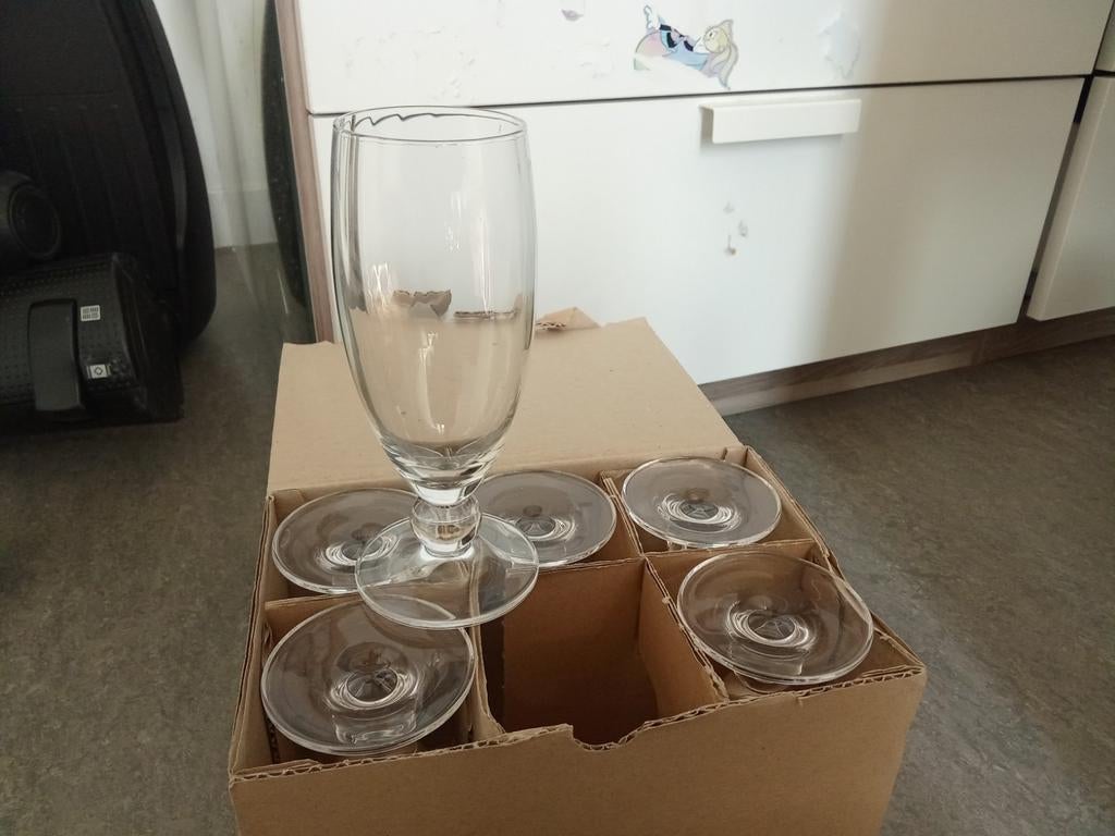 Cava glazen, Ophalen of Verzenden