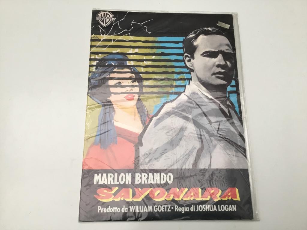 Nieuw briefpapier film Sayonara met Marlon Brando, Enlèvement ou Envoi, Neuf, Film, Ustensile