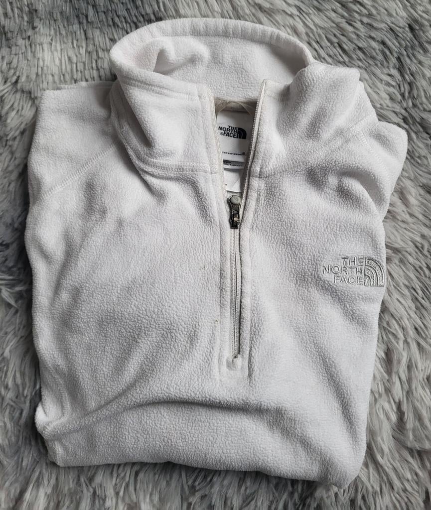 The North Face Glacier damesfleece met 1/4 ritssluiting, maa, Wit, Ophalen of Verzenden, The North Face, Maat 34 (XS) of kleiner