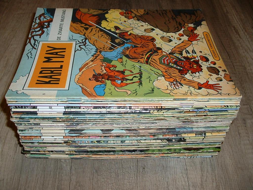 strips karl may ( korting mogelijk ), Boeken, Stripverhalen, Meerdere stripboeken, Ophalen of Verzenden