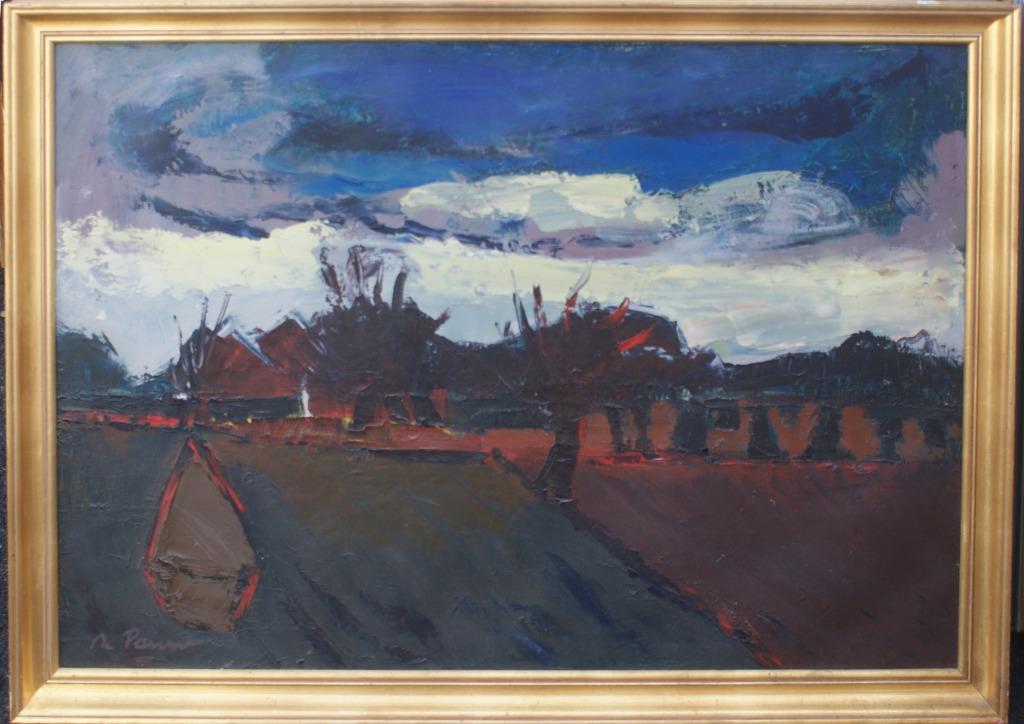 Gabriel De Pauw (1924-2000): Landschap (O/D, 108 x 78 cm), Enlèvement ou Envoi