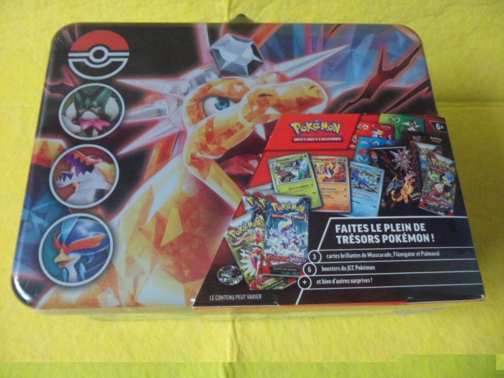 Pokémon Valisette Dracaufeu EX Coffre au trésor Neuve Rare, Envoi, Neuf, Booster