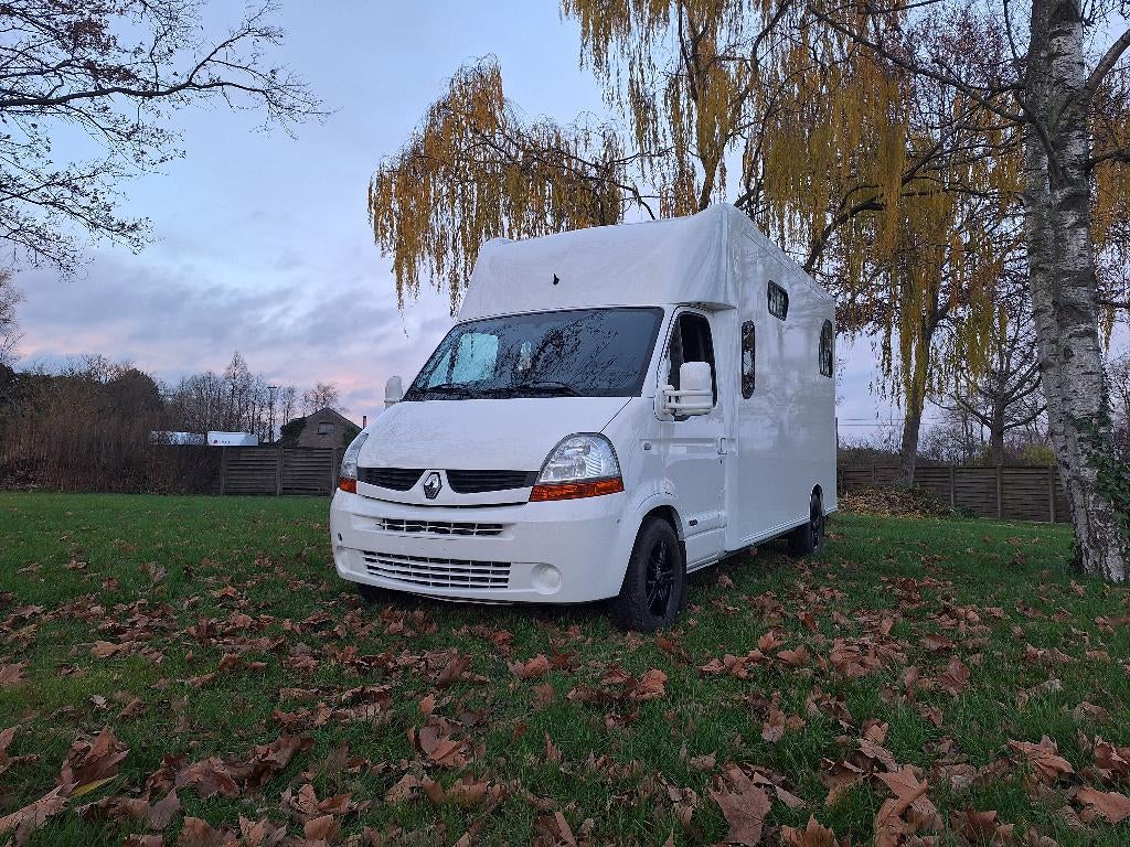 paardencamionette, Enlèvement, Utilisé, Polyester, Remorque 2 chevaux