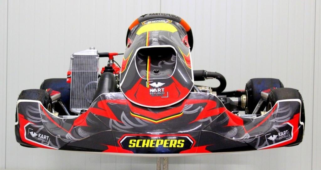 Kart Republic KR2 met NIEUWE Rotax Junior EVO2 Motor, Sport en Fitness, Karting, Ophalen, Zo goed als nieuw, Kart