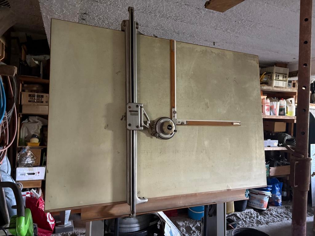 Table de dessin professionnelle pantographe Nestler Florett, Enlèvement, Utilisé, 130 à 150 cm