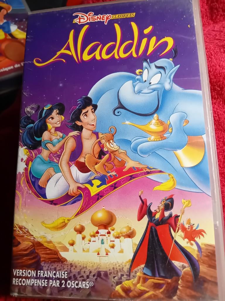 Originele VHS-tape „Aladdin”, Alle leeftijden, Ophalen of Verzenden, Gebruikt, Overige genres