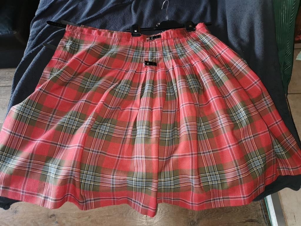 Jupe écossaise, plissée, Enlèvement ou Envoi, Porté, Taille 34 (XS) ou plus petite