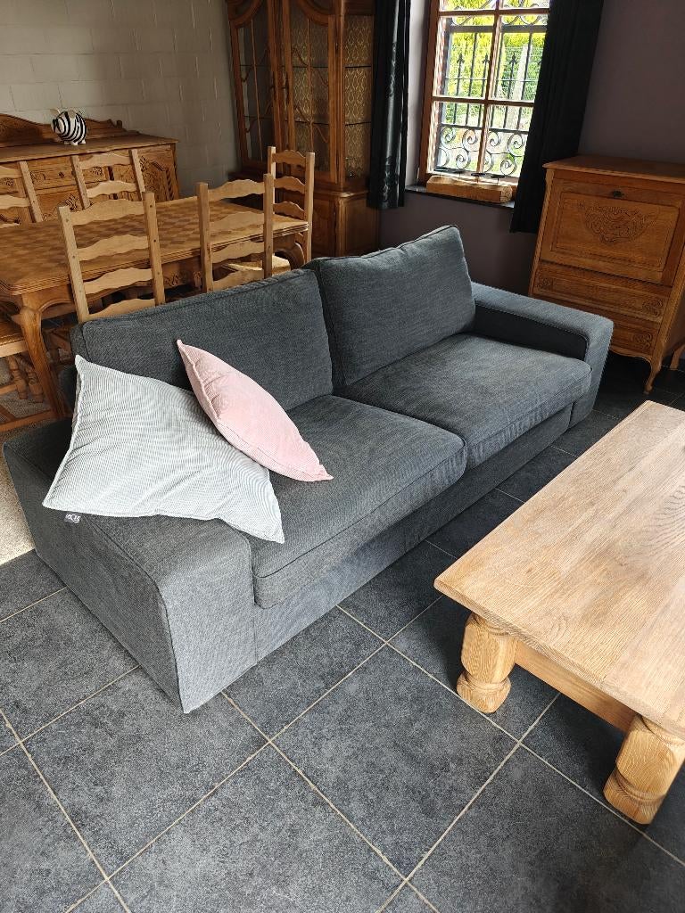 Ikea HIVIK zetel set, Huis en Inrichting, Zetels | Zetels, Zo goed als nieuw, Rechte bank, Vierpersoons of meer, 200 tot 250 cm