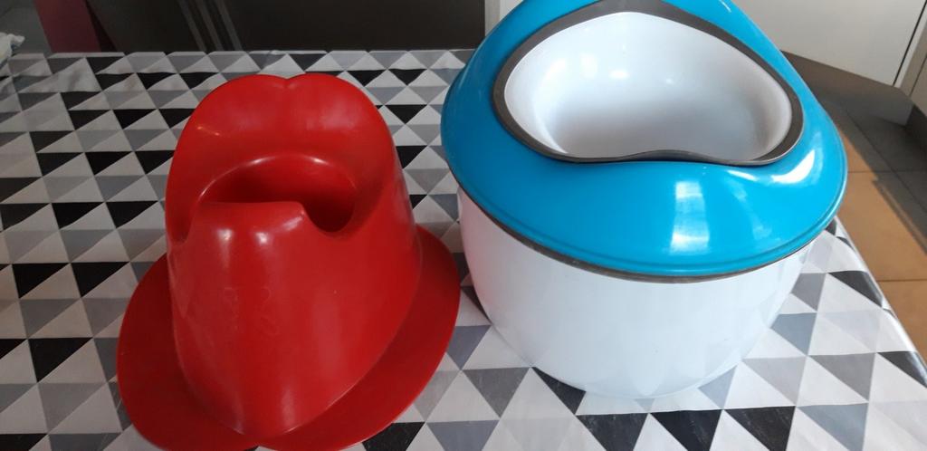 2 WC potjes Babybjörn en Bambino, Kinderen en Baby's, Ophalen of Verzenden, Zo goed als nieuw