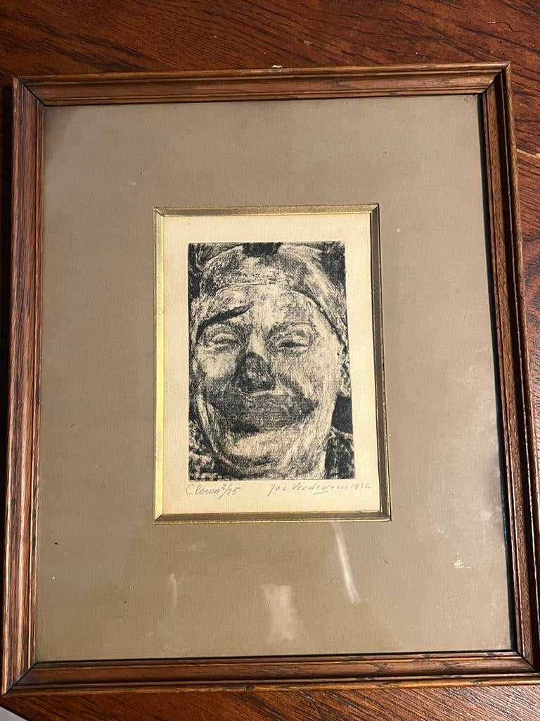 Ets Jos Verdegem - Clown -, Antiquités & Art, Enlèvement ou Envoi