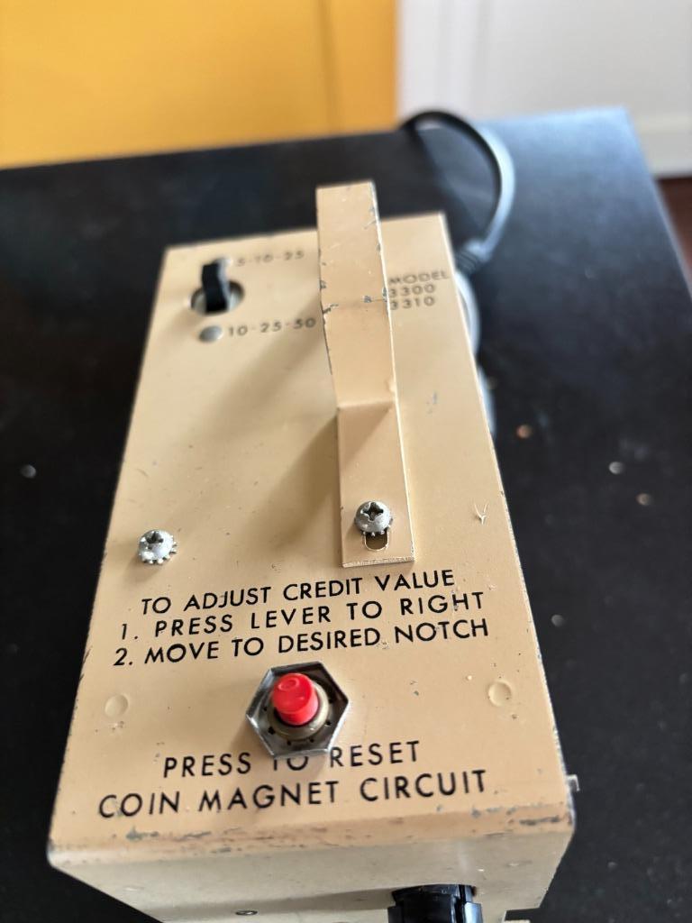 Unité de crédit jukebox wurlitzer, Enlèvement ou Envoi, Wurlitzer