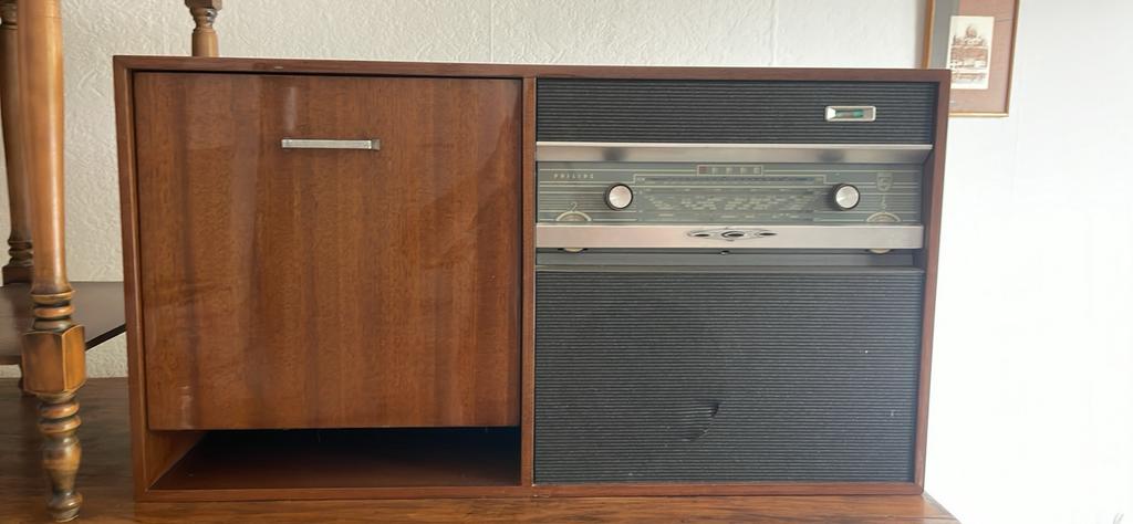 Oude vintage radio, Ophalen, Gebruikt, Overige typen