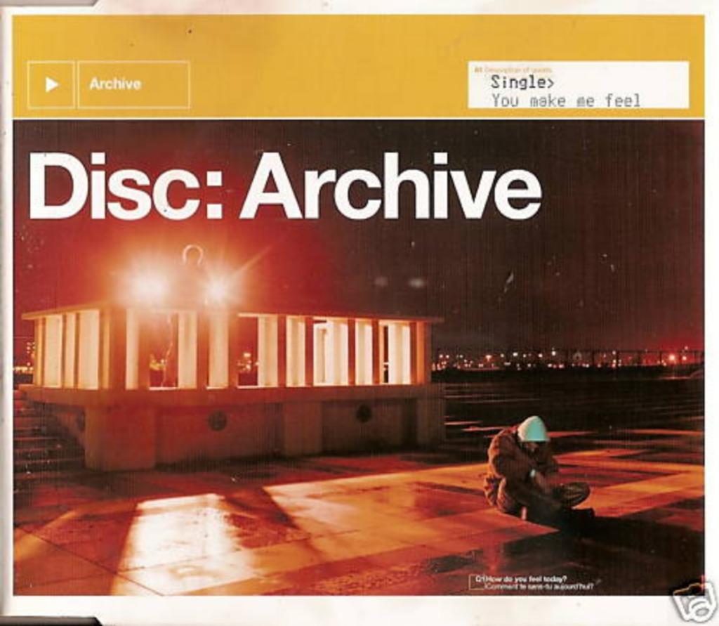 ARCHIEF - JIJ MAAKT ME GEVOEL - CD SINGLE, Verzenden, Overige genres, Maxi-single, Zo goed als nieuw