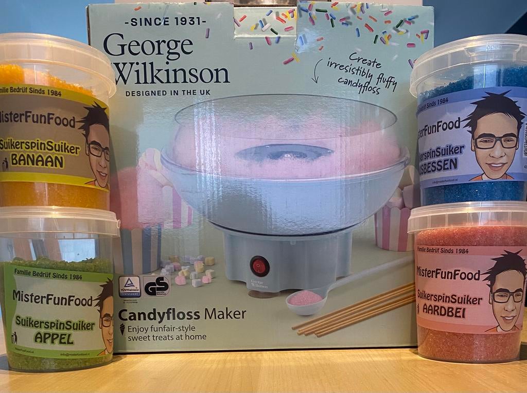 Suikerspinmachine George Wilkinson, Electroménager, Électroménager & Équipement Autre, Comme neuf, Enlèvement