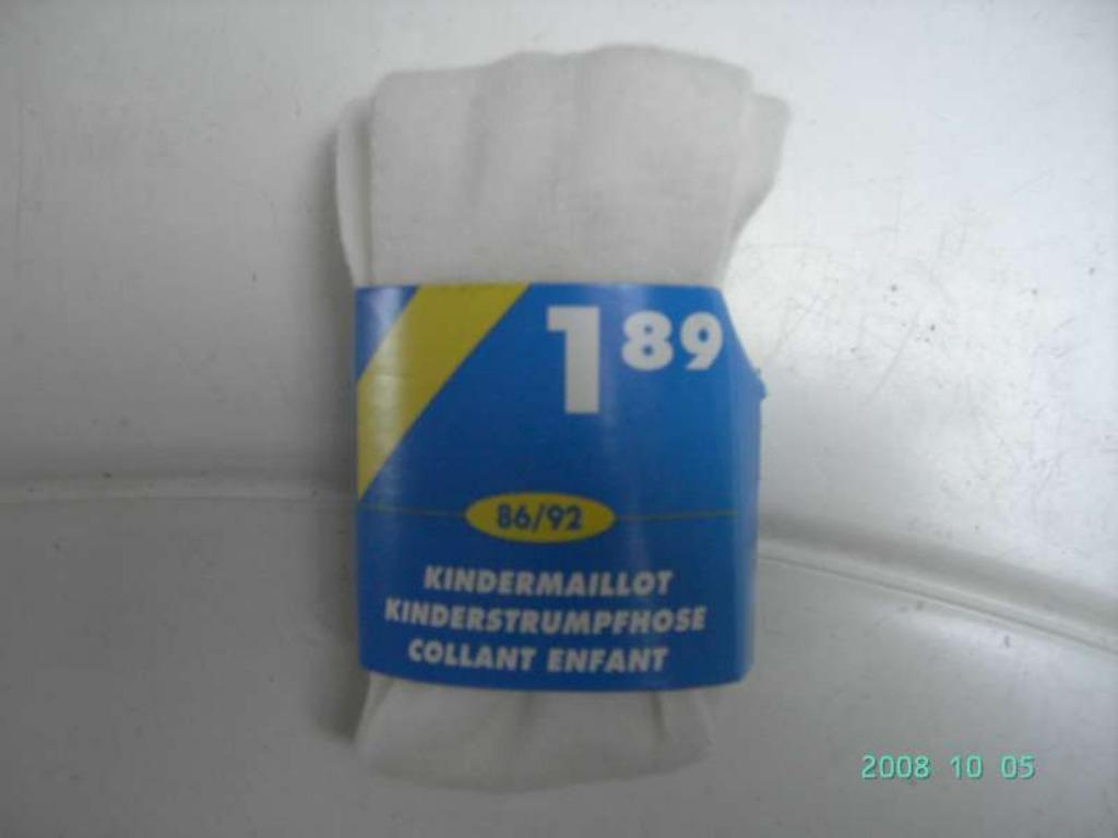 NIEUW - witte broekkous - Zeeman - maat 86-92, Kinderen en Baby's, Zeeman, Meisje, Nieuw, Ophalen of Verzenden