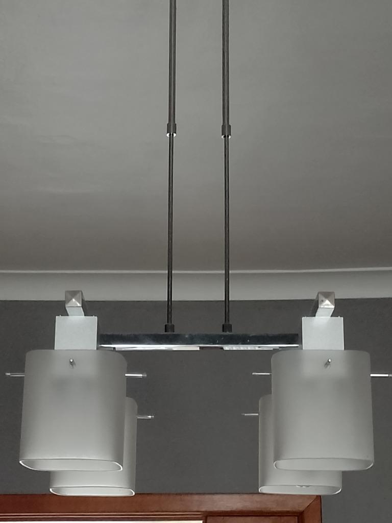 Lustre massive, Maison & Meubles, Enlèvement, Utilisé, Verre