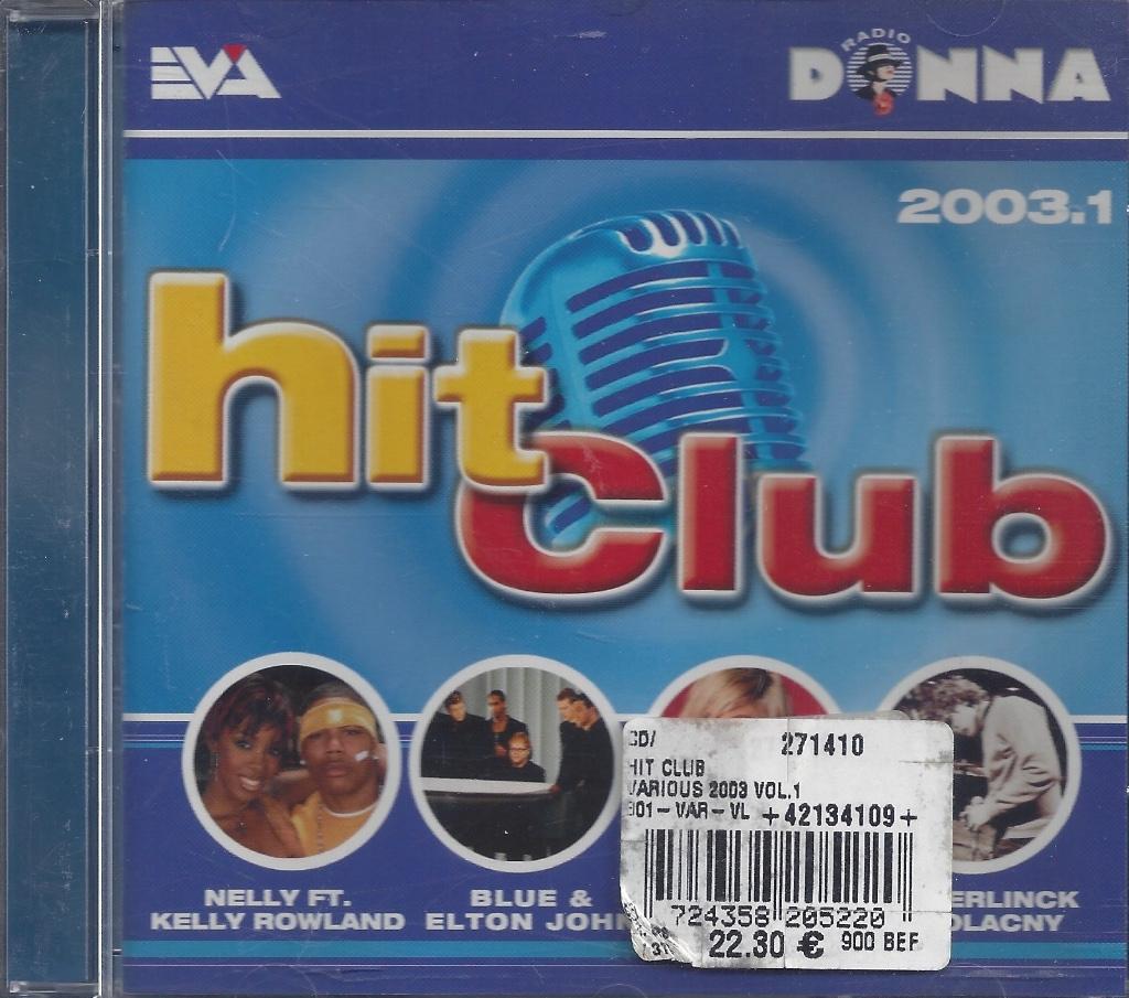 DONNA'S HIT CLUB 2003 (4 Compilatie CD's), Cd's en Dvd's, Cd's | Verzamelalbums, Zo goed als nieuw, Dance, Ophalen of Verzenden