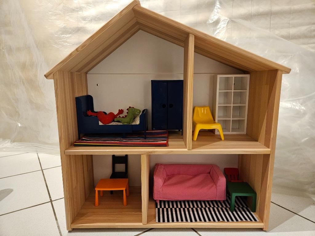maison de poupées en bois IKEA FLISAT, Enfants & Bébés, Jouets | Maisons de poupées, Enlèvement, Comme neuf, Maison de poupées
