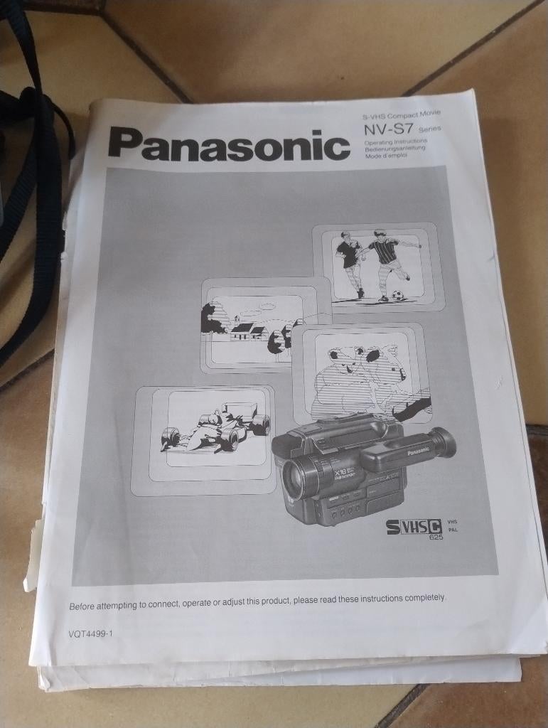 Nv-S7 Panasonic camera super vhs, Audio, Tv en Foto, Videocamera's Digitaal, Ophalen, Gebruikt, Panasonic, Overige soorten
