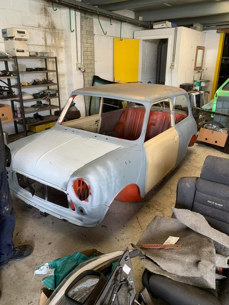 Mini project, Autos, Oldtimers & Ancêtres, Achat, Autres couleurs, Bleu, 2 portes