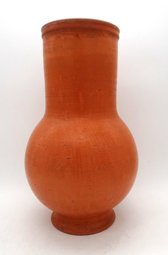 GRAND VASE VINTAGE TERRE CUITE EN FORME D'AMPHORE PÉRIGNEM, Antiquités & Art, Enlèvement ou Envoi