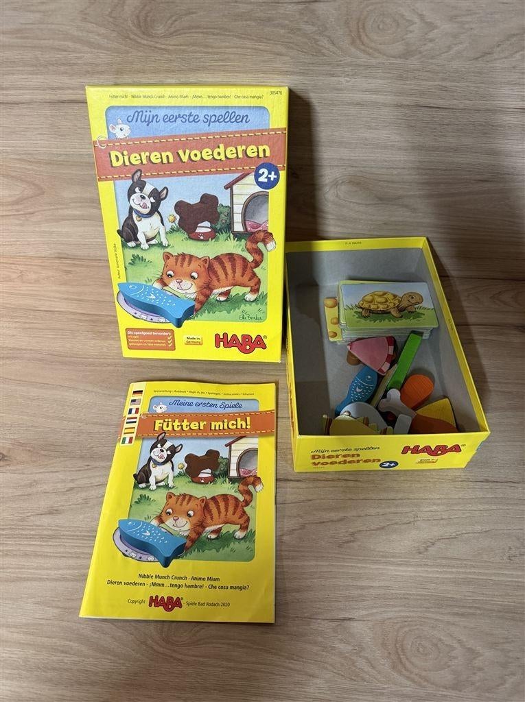 Dieren Voederen - haba - mijn eerste spellen - s3242, Verzenden, Zo goed als nieuw