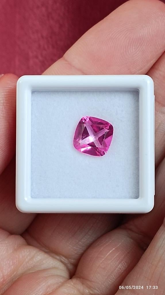 Topaze rose du Brésil, Bijoux, Sacs & Beauté, Pierres précieuses, Neuf, Enlèvement ou Envoi