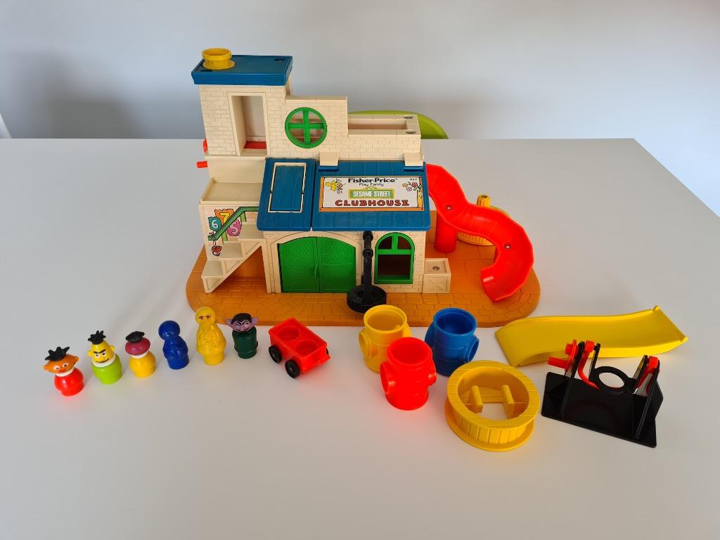 Fisher Price clubhouse sesame street, Kinderen en Baby's, Speelgoed | Fisher-Price, Ophalen of Verzenden, Gebruikt