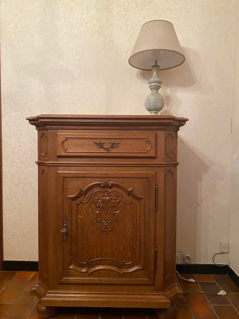 Confiturier en chene teinte brou de noix, Antiquités & Art, Enlèvement