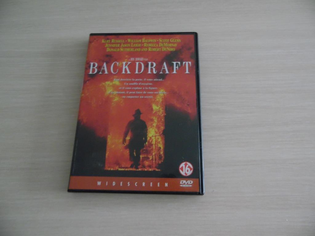 BACKDRAFT, CD & DVD, DVD | Action, Comme neuf, Action, À partir de 16 ans, Enlèvement ou Envoi