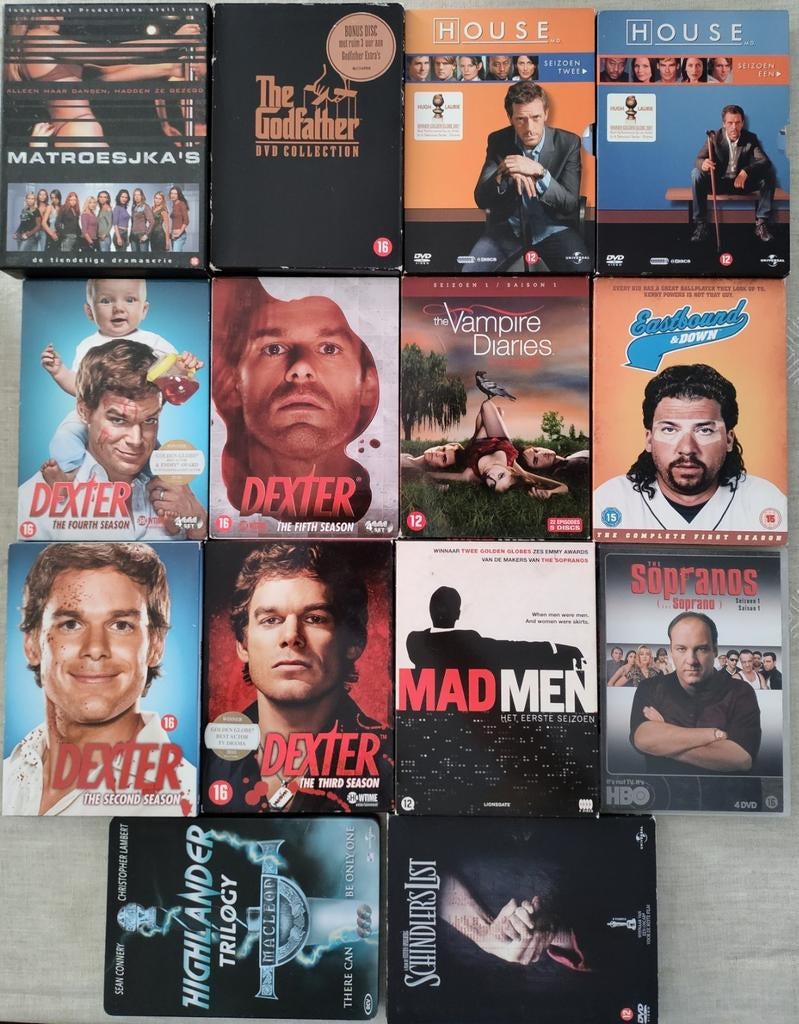 Allerhande DVD's inclusief Series en DVD Boxen, Enlèvement ou Envoi, Tous les âges, Coffret, Comme neuf