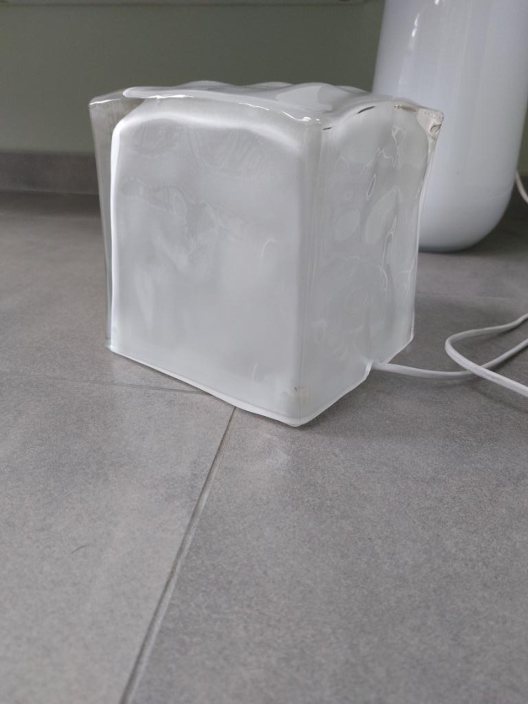 Lampe glaçon ikea iviken, Envoi, Comme neuf, Verre, Moins de 50 cm